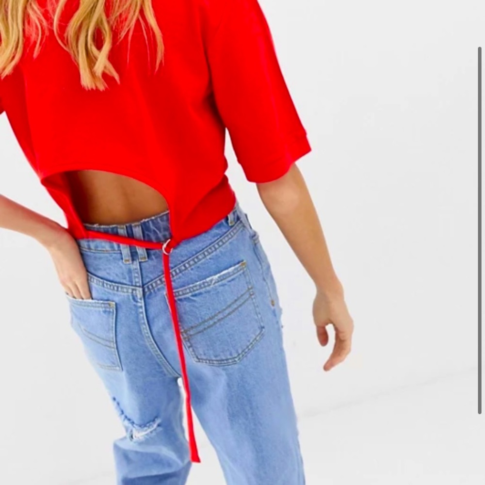 Open Back Tee - image 1